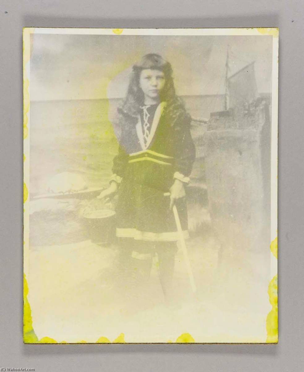 Untitled (late 19th Early 20th Century Photo Of Helen Voorhis) — Joseph Cornell
