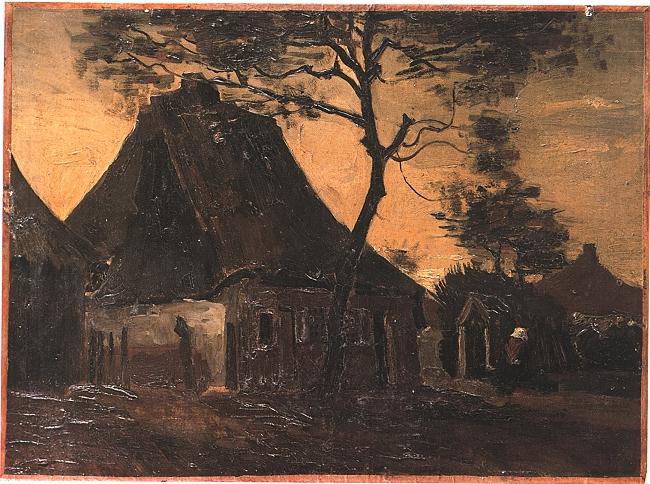 Cottage With Trees 4 — Vincent Willem Van Gogh