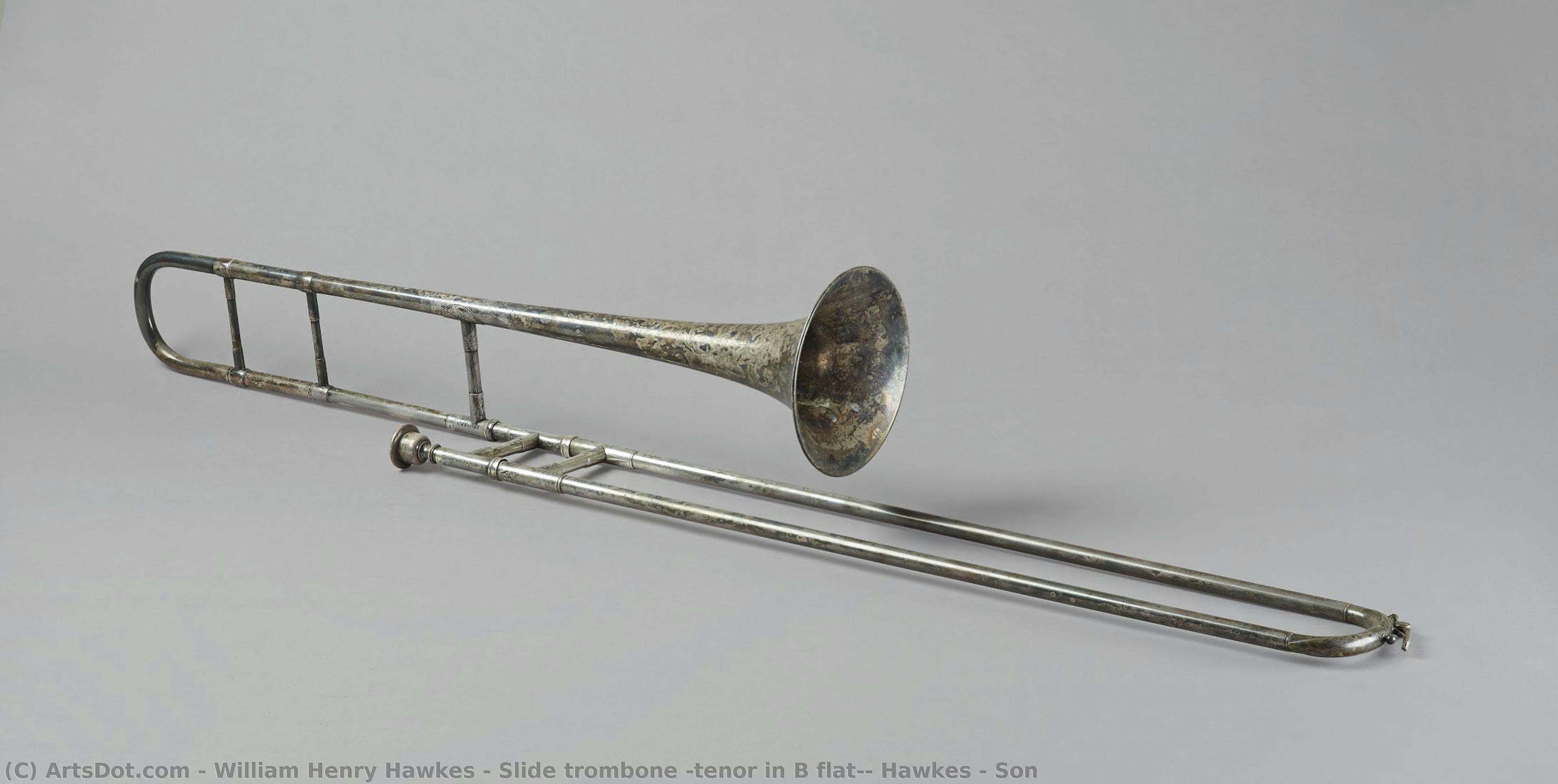 Slide Trombone (tenor In B Flat), Hawkes & Son — William Henry Hawkes