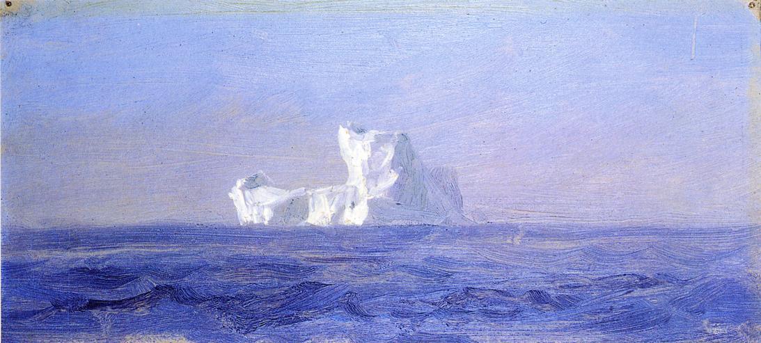 Off Iceberg, Newfoundland — Frederic Edwin Church