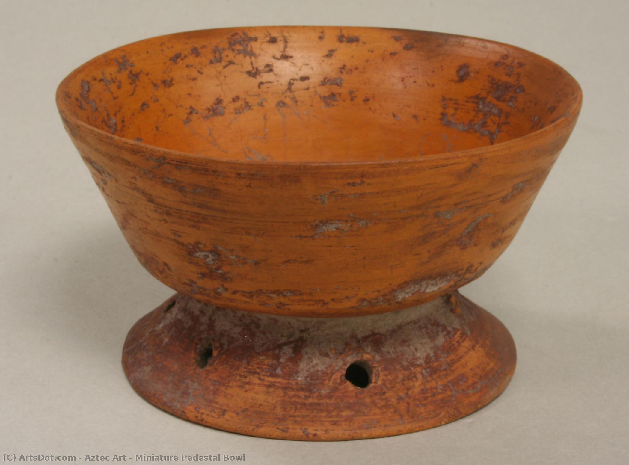 Miniature Pedestal Bowl — Aztec Empire