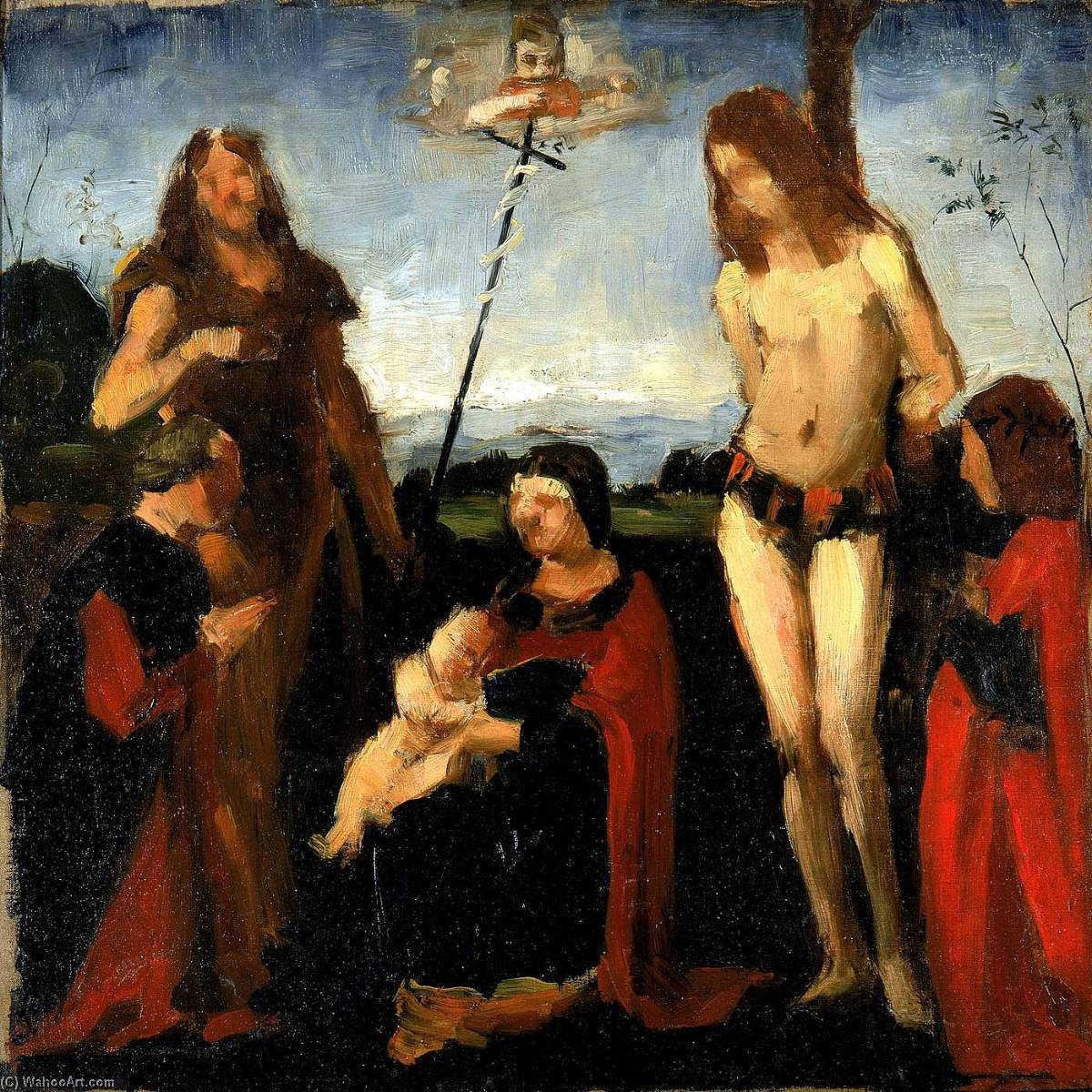 After Boltraffio, Sacra Conversazione — Kenyon Cox