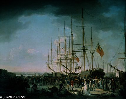 Embarkation Of Troops At Debtford In By — Francis Holman