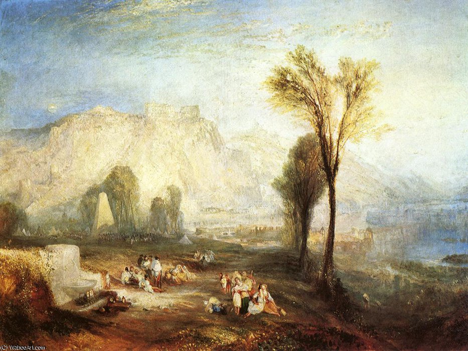 The Bright Stone Of Honor Ehrenbrietstein — Joseph Mallord William Turner