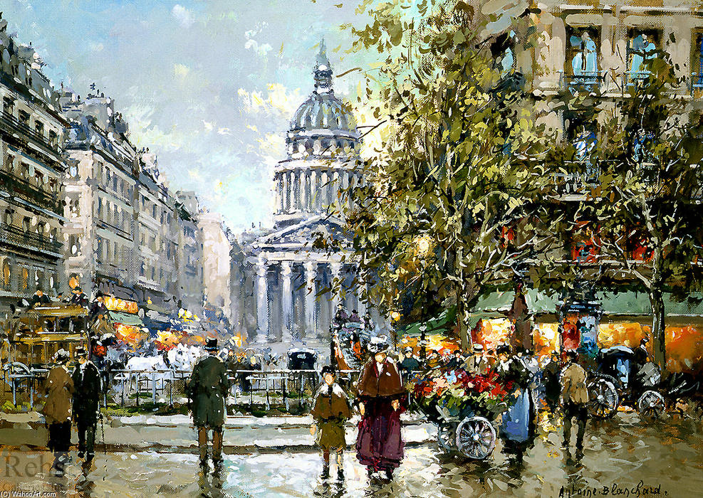 Place Du Luxembourg Le Pantheon — Antoine Blanchard (marcel Masson)