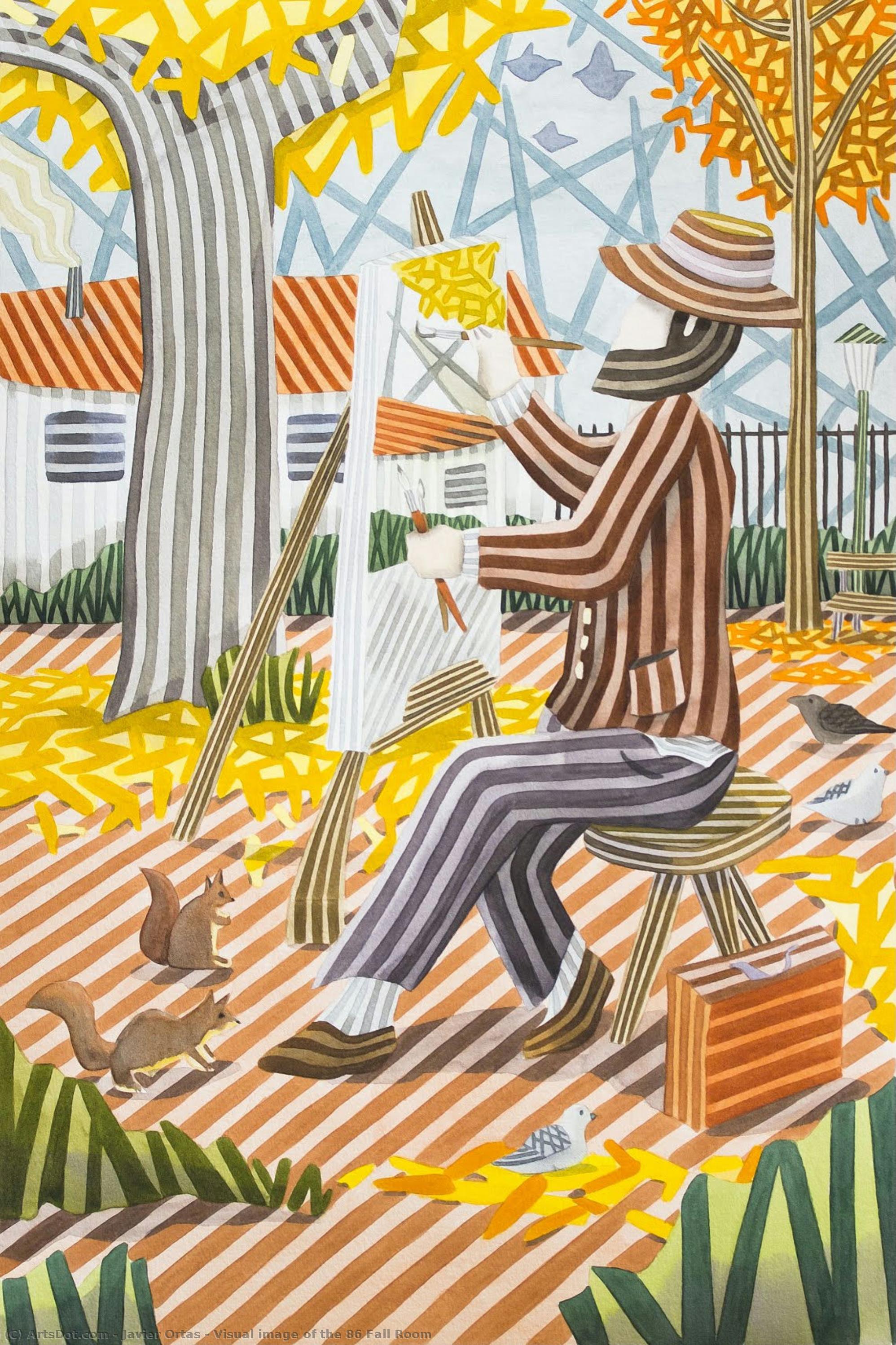 Visual Image Of The 86 Fall Room — Javier Ortas