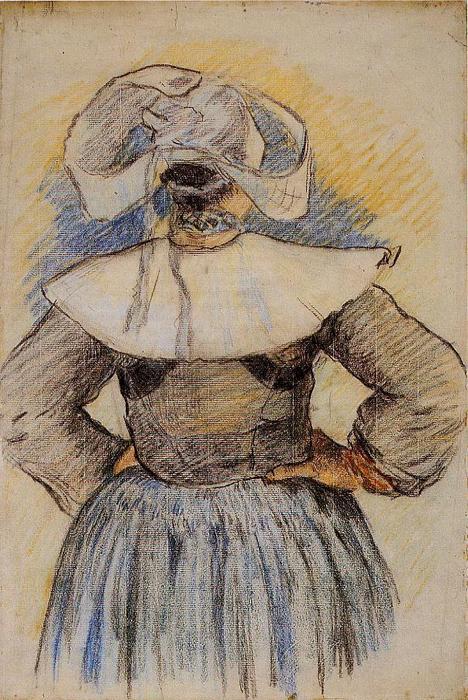 Breton Woman — Eugène Henri Paul Gauguin