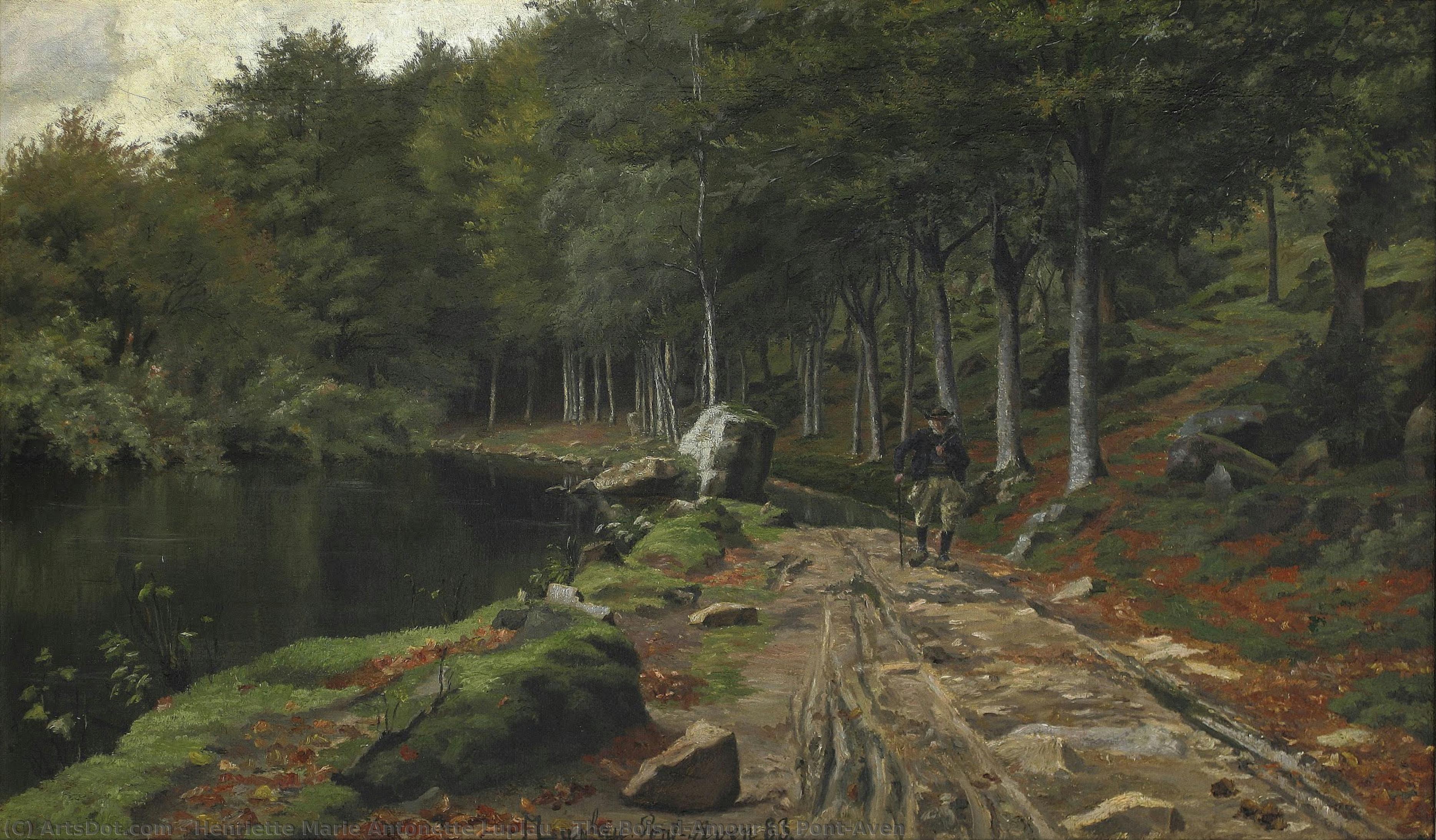 The Bois D’amour At Pont-aven — Henriette Marie Antonette Luplau