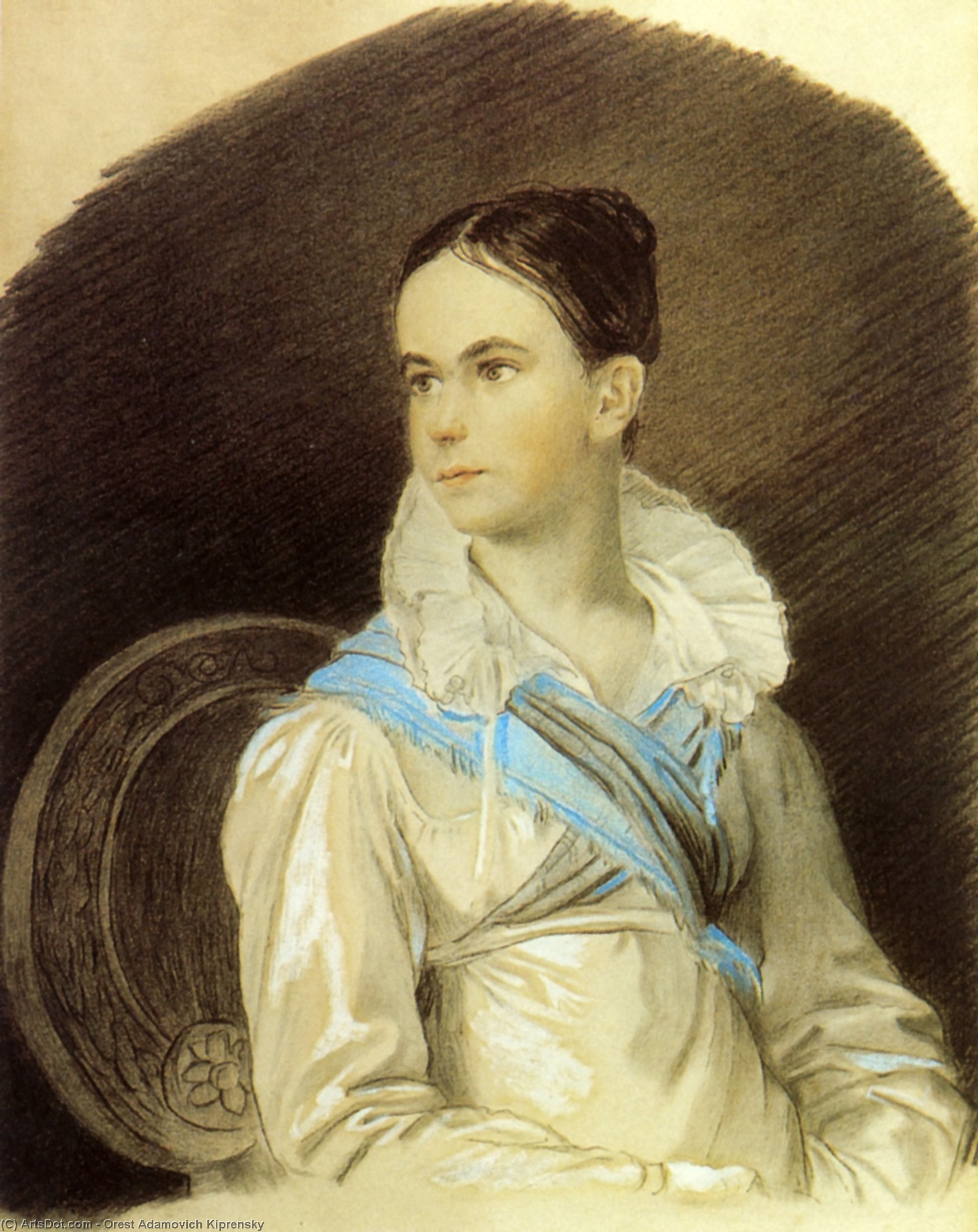 Portrait Of N. V. Kochubey — Orest Adamowitsch Kiprenski