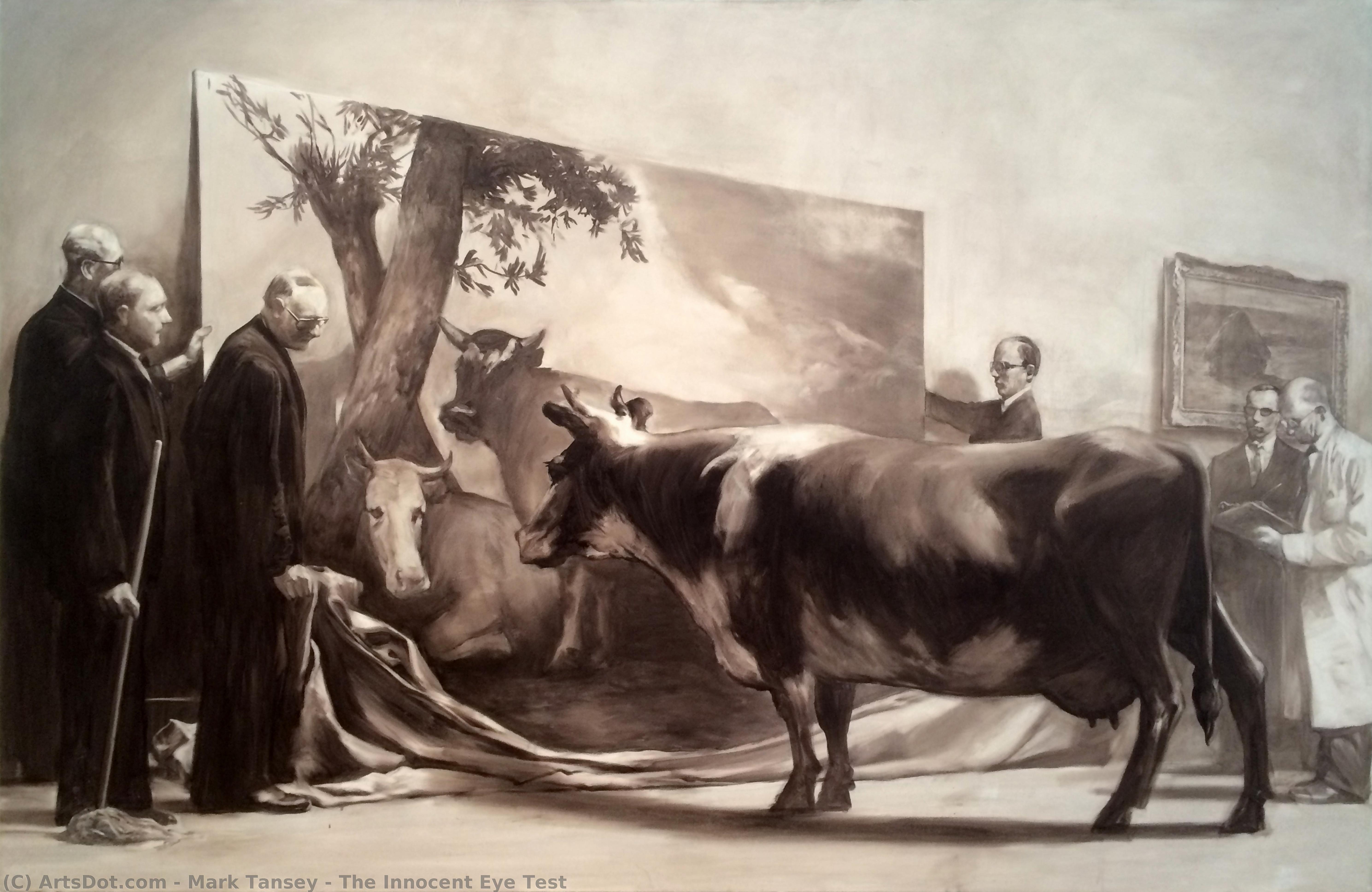 The Innocent Eye Test — Mark Tansey
