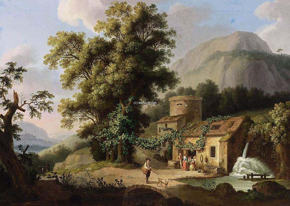 View Of The Copper-mill In Vietri — Jacob Philippe Hackert