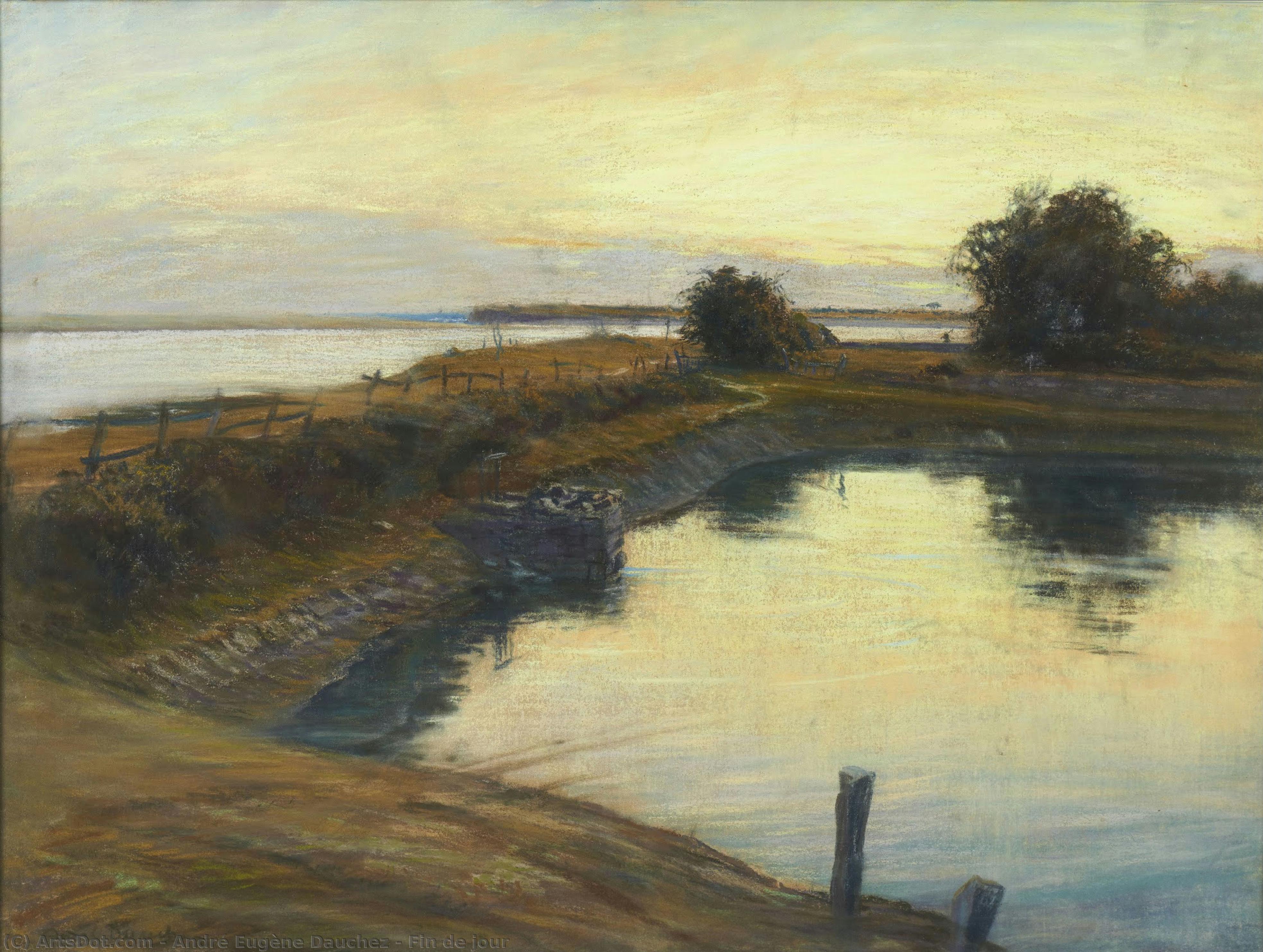 Fin De Jour — André Eugène Dauchez