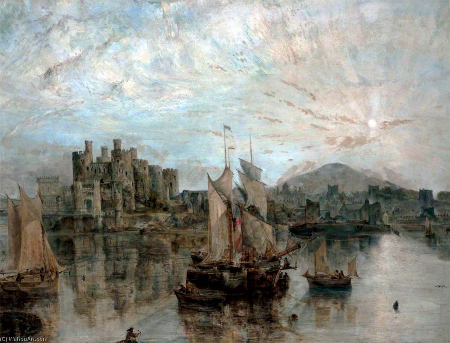 Conway Castle — William Joseph Julius Caesar Bond