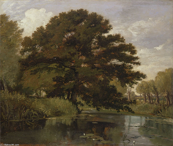 N The Isis, Waterperry, Oxfordshire — William Alfred Delamotte