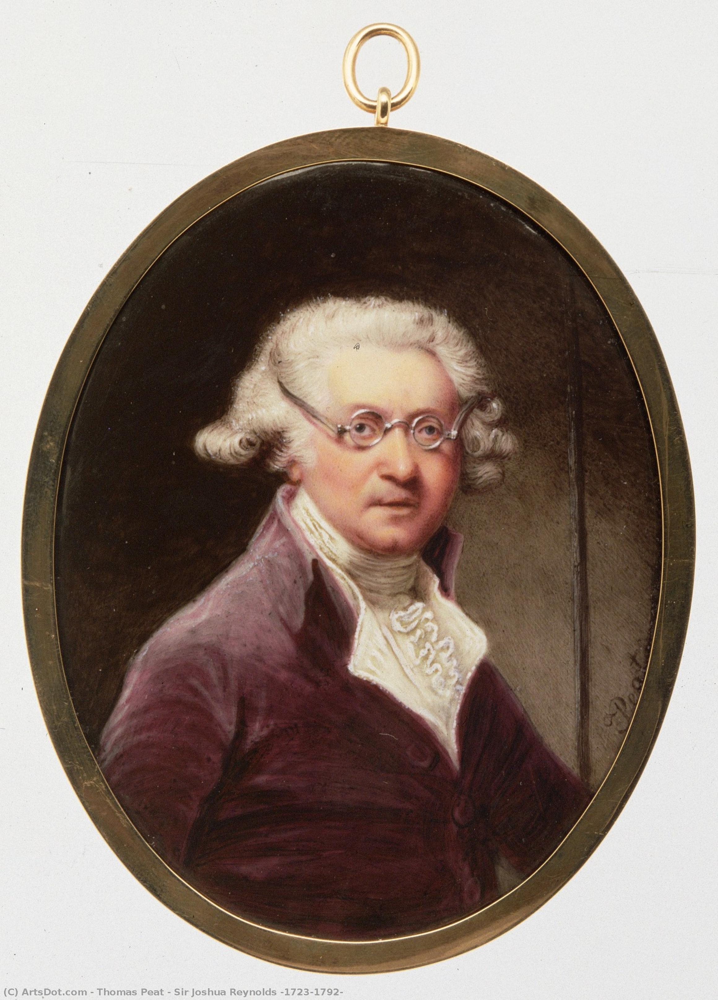 Sir Joshua Reynolds (1723–1792) — Thomas Peat