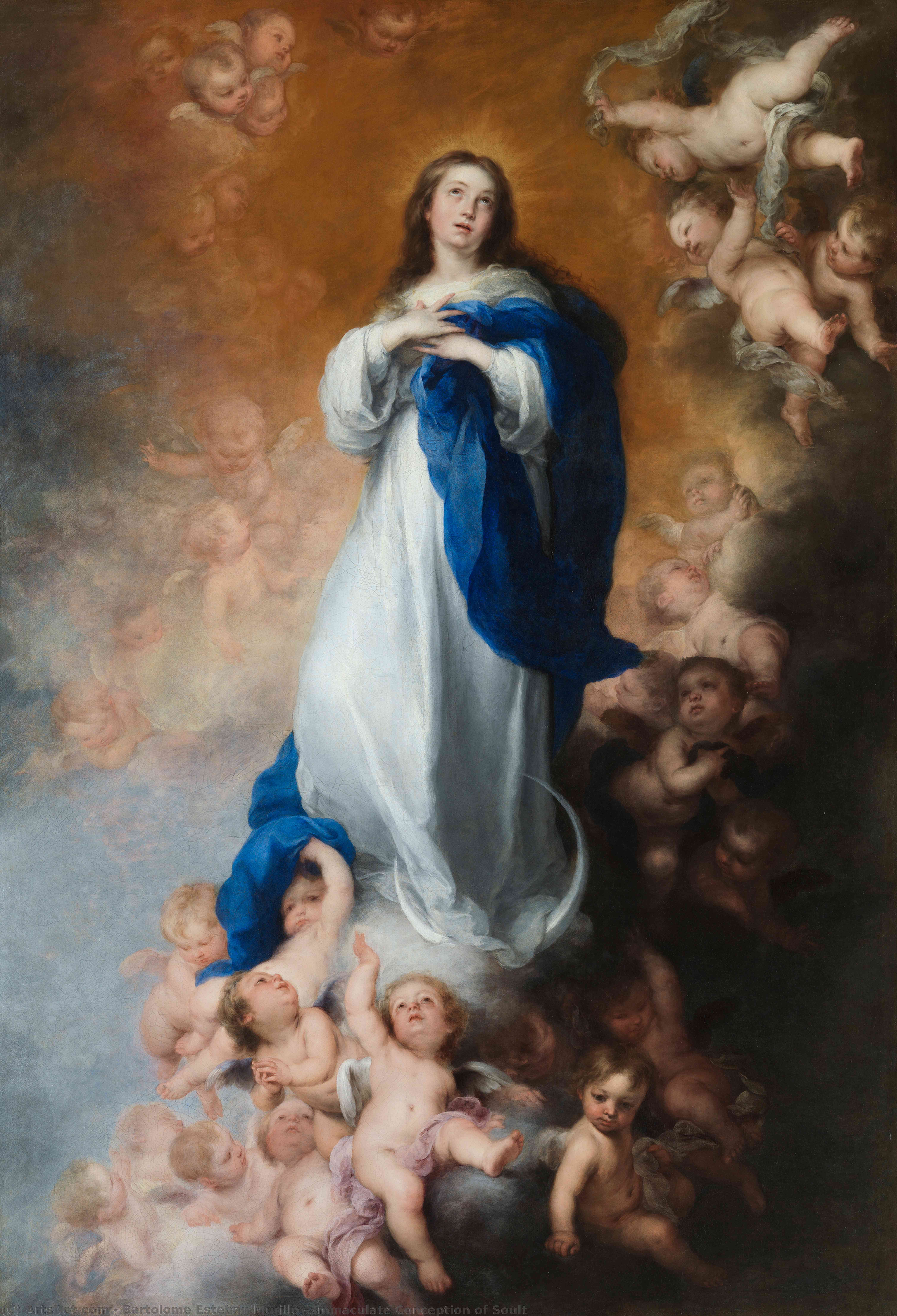 Immaculate Conception Of Soult — Бартоломе Эстебан Мурильо