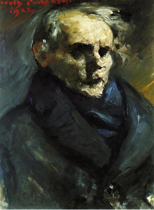 Portrait Of The Painter Bernt Gronvold — Lovis Corinth