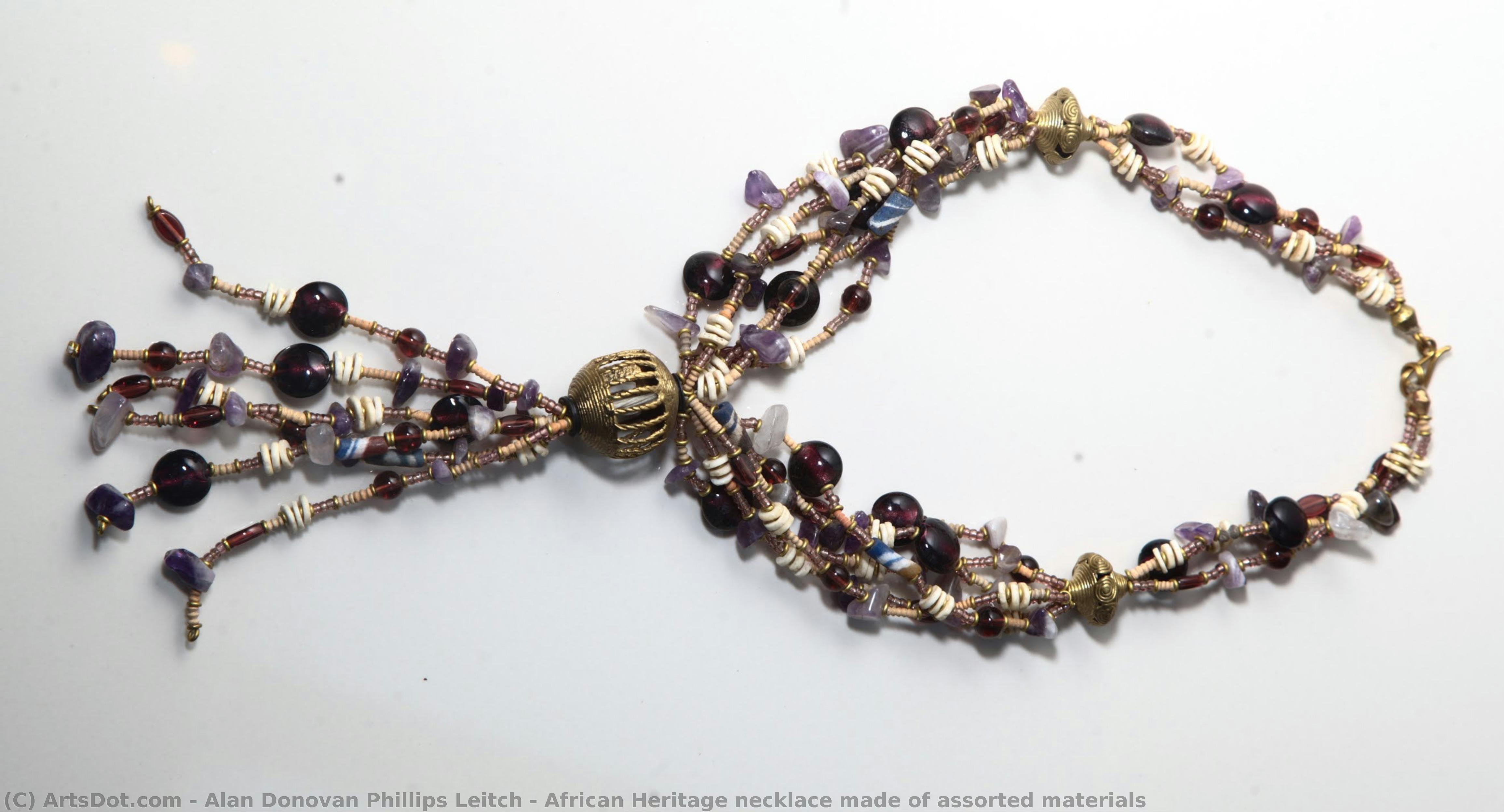 African Heritage Necklace Made Of Assorted Materials — Alan Donovan Phillips Leitch