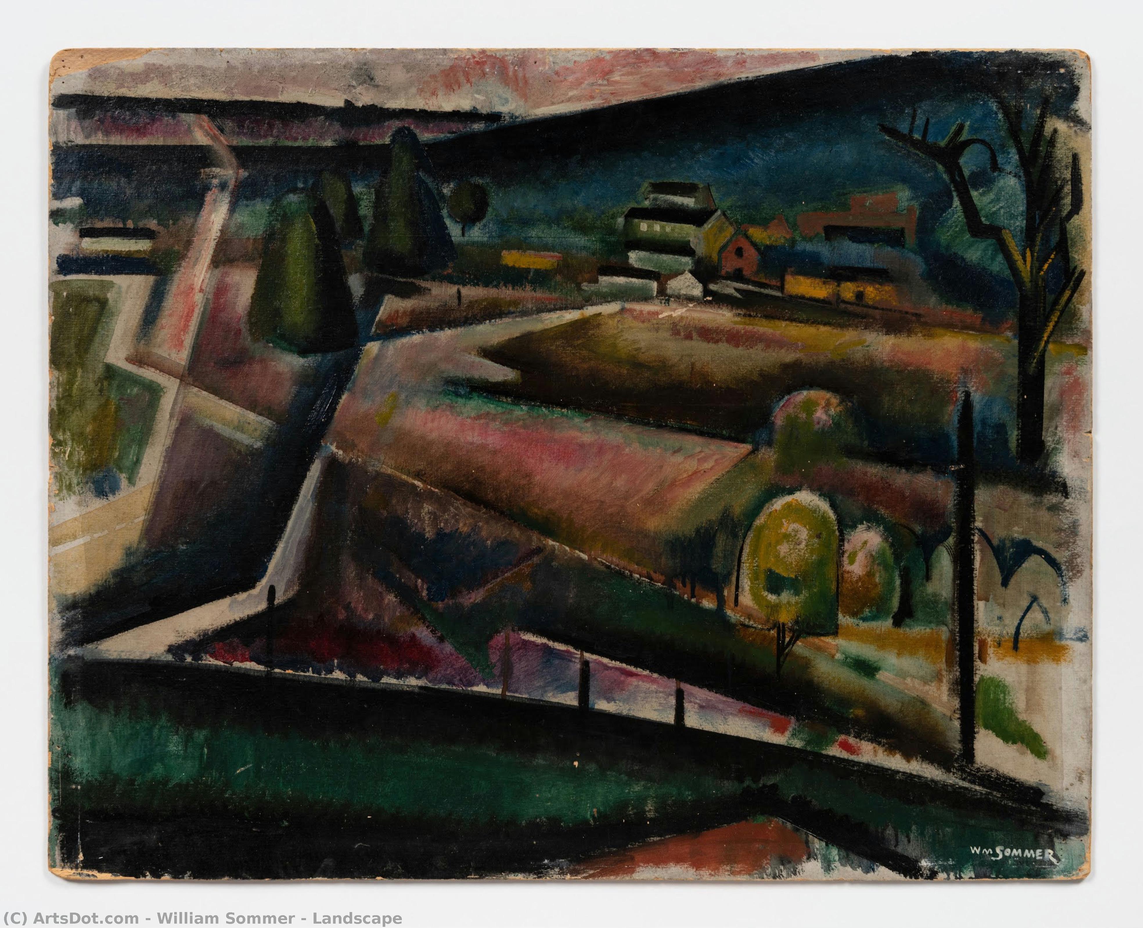 Landscape — William Sommer