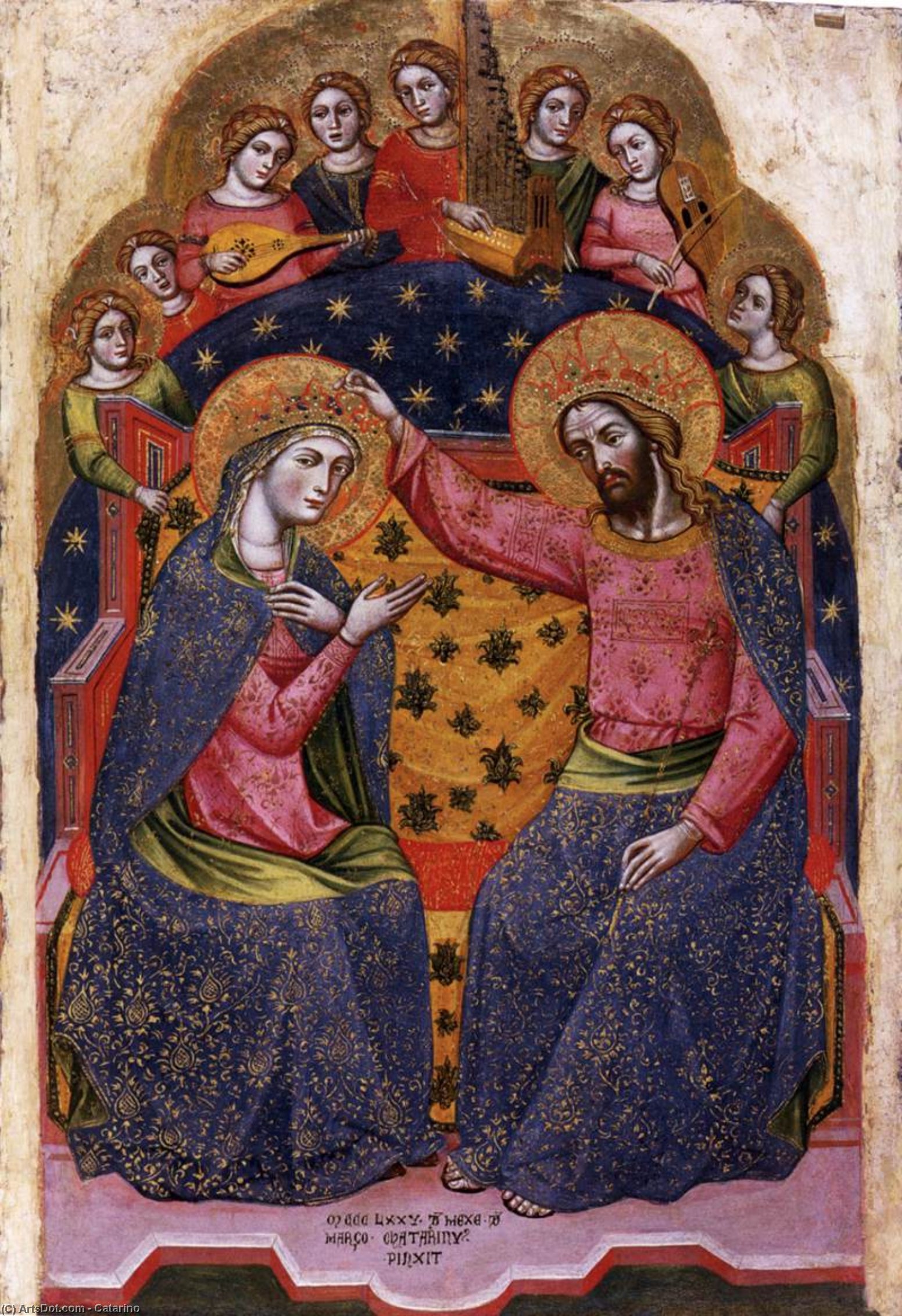 Coronation Of The Virgin — Catarino