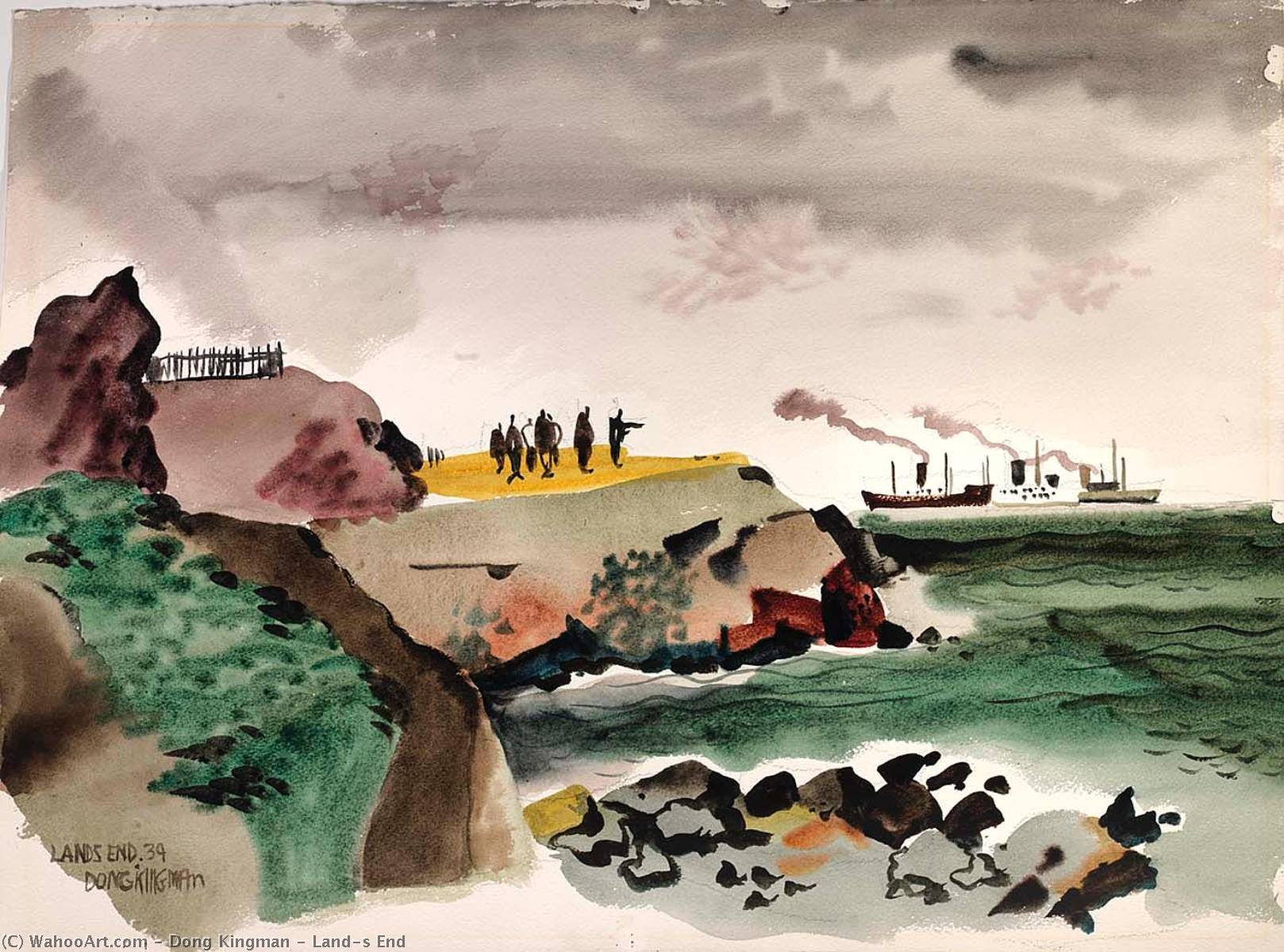 Land's End — Dong Kingman
