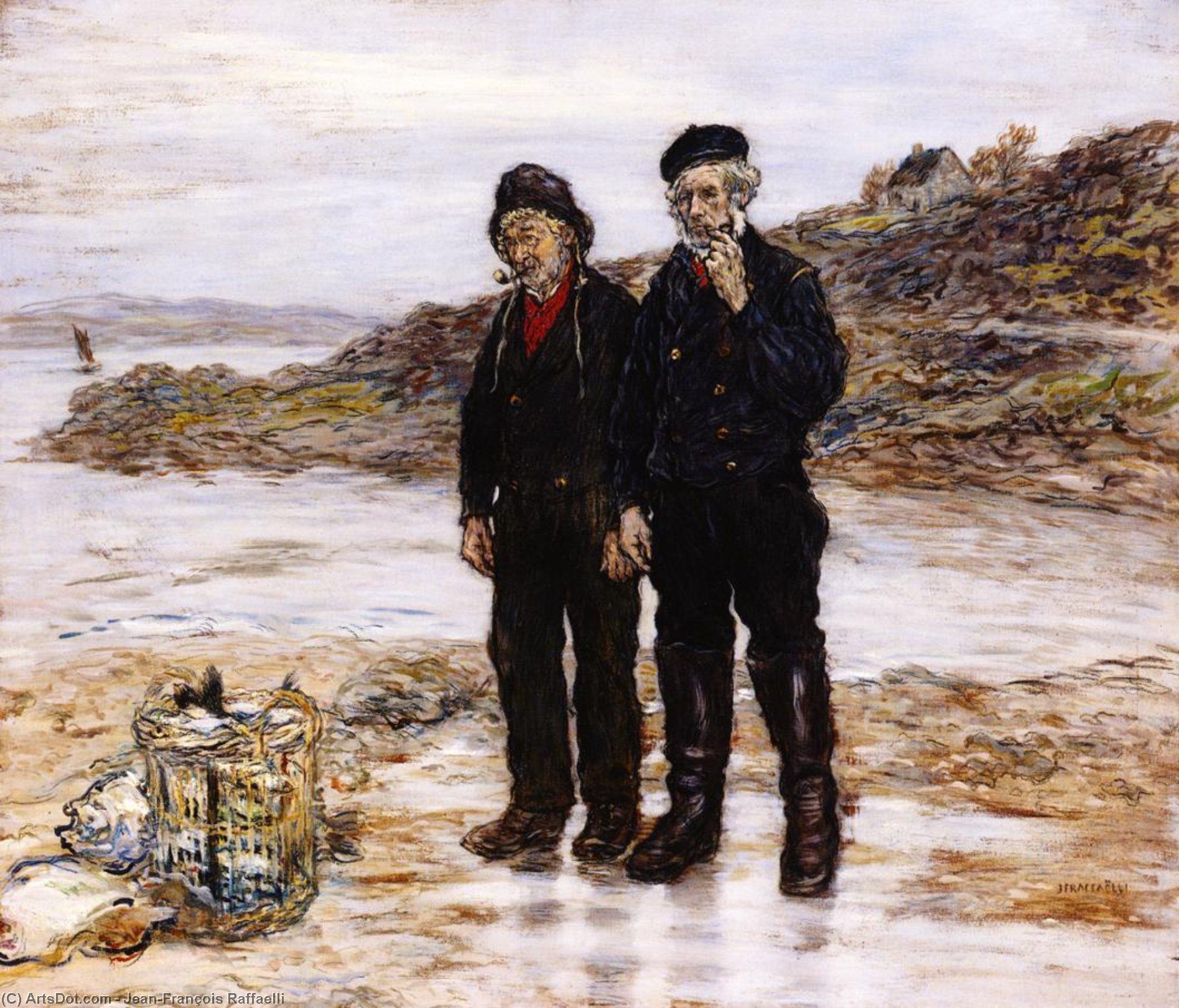 Scottish Fishermen — Jean-françois Raffaelli