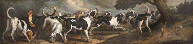 Southern Mouthed Hounds — Francis Barlow