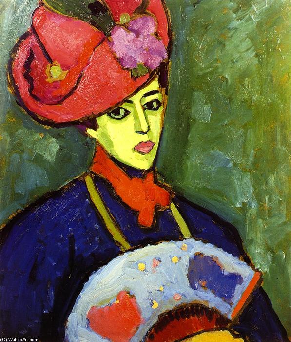 Schokko In Red Hat — Alexej Von Jawlensky