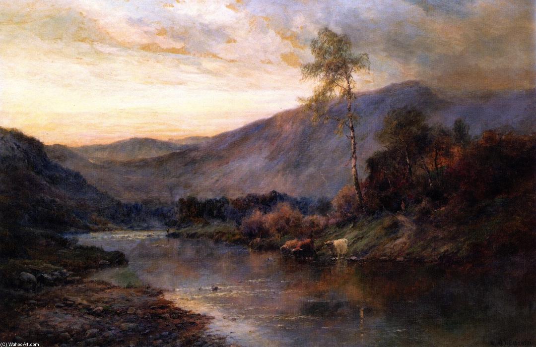 The River Teith Through The Trossachs — Alfred De Breanski Senior