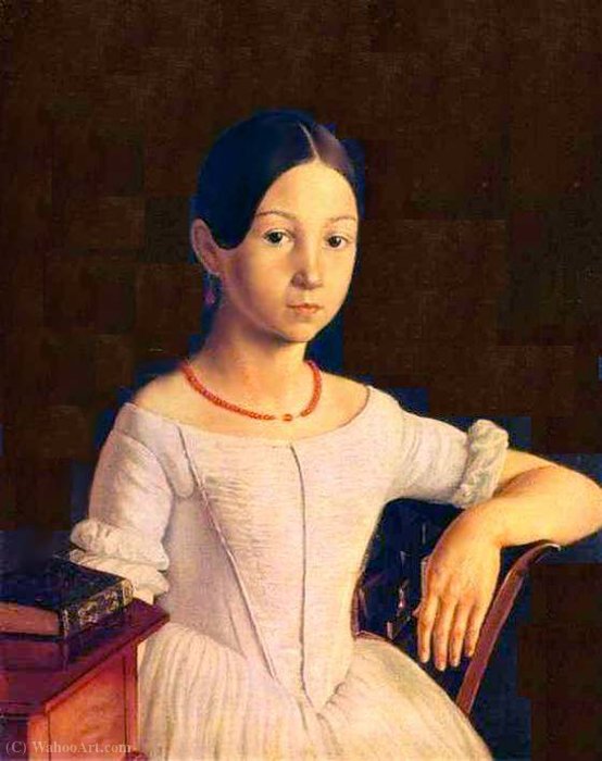 Portrait Of Lydia Miliukova — Grigori Vasilievich Soroka