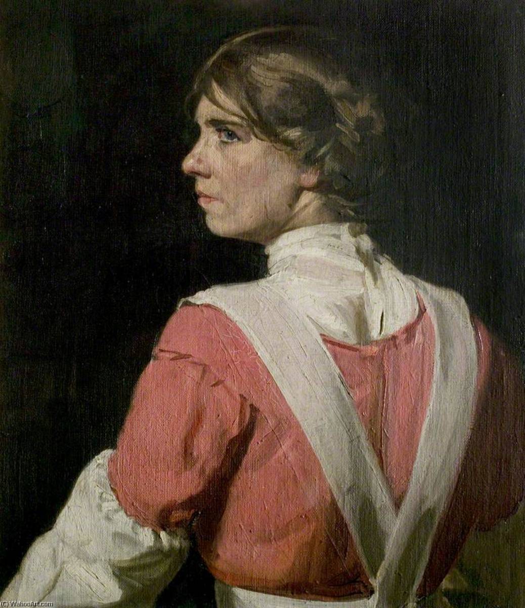Miss Wish Wynne (1882–1931), Actress, In The Character Of Janet Cannot For The Play 'the Great Adventure' — Sir William Nicholson