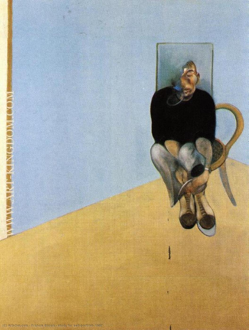Study For Self-portrait, 1982 — Френсис Бејкон