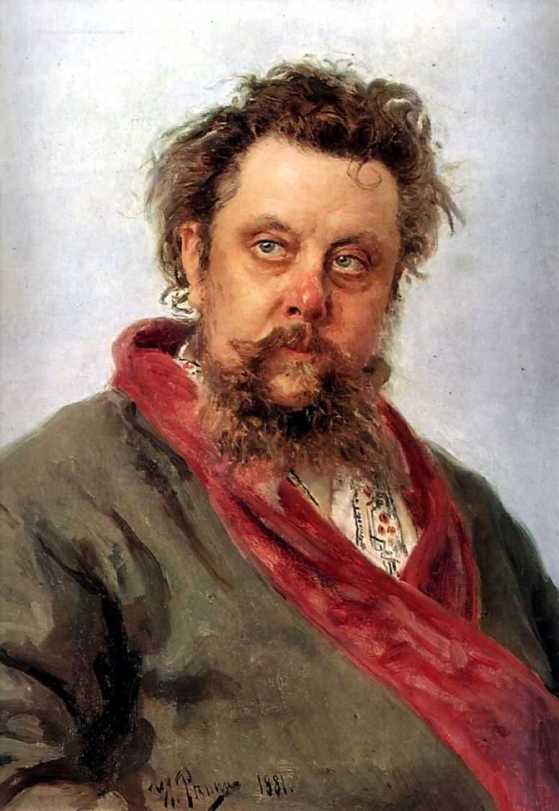 Portrait Of The Composer Modest Musorgsky. — Ilya Yefimovich Repin