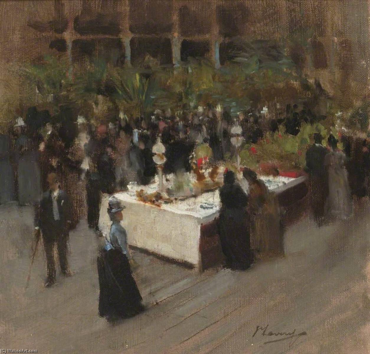The Flower Show — Sir John Lavery