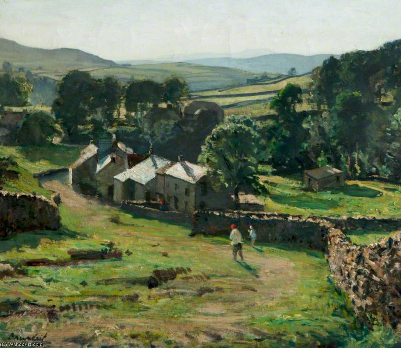 Stainforth, A Ribblesdale Farm — Reginald Grange Brundrit