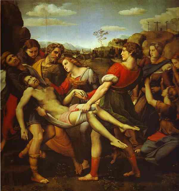 Захоронение (entombment) — Рафаэль