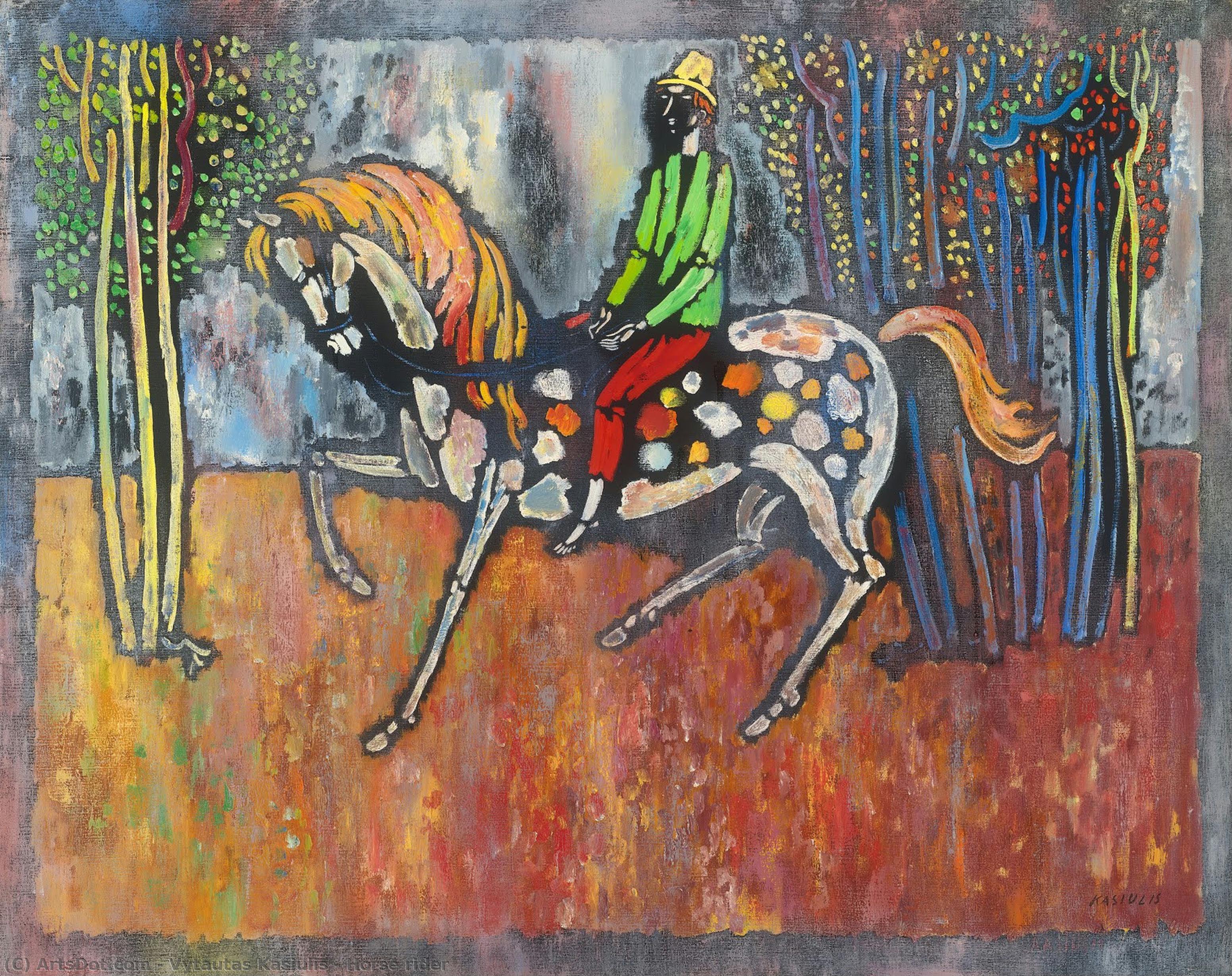 Horse Rider — Vytautas Kasiulis