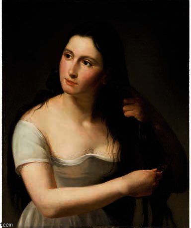 Femme A Sa Toilette — Claude Marie Paul Dubufe