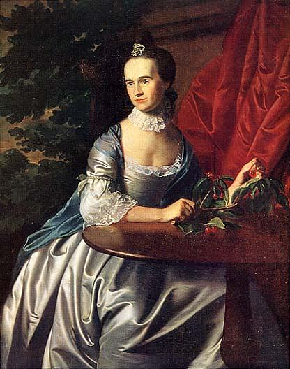 Mrs. Samuel Waldo (sarah Erving), (painting) — John Singleton Copley