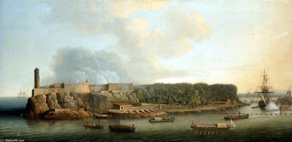 The Capture Of Havana - — Dominic Serres