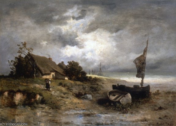 Farm House By The Sea — Leon Richet