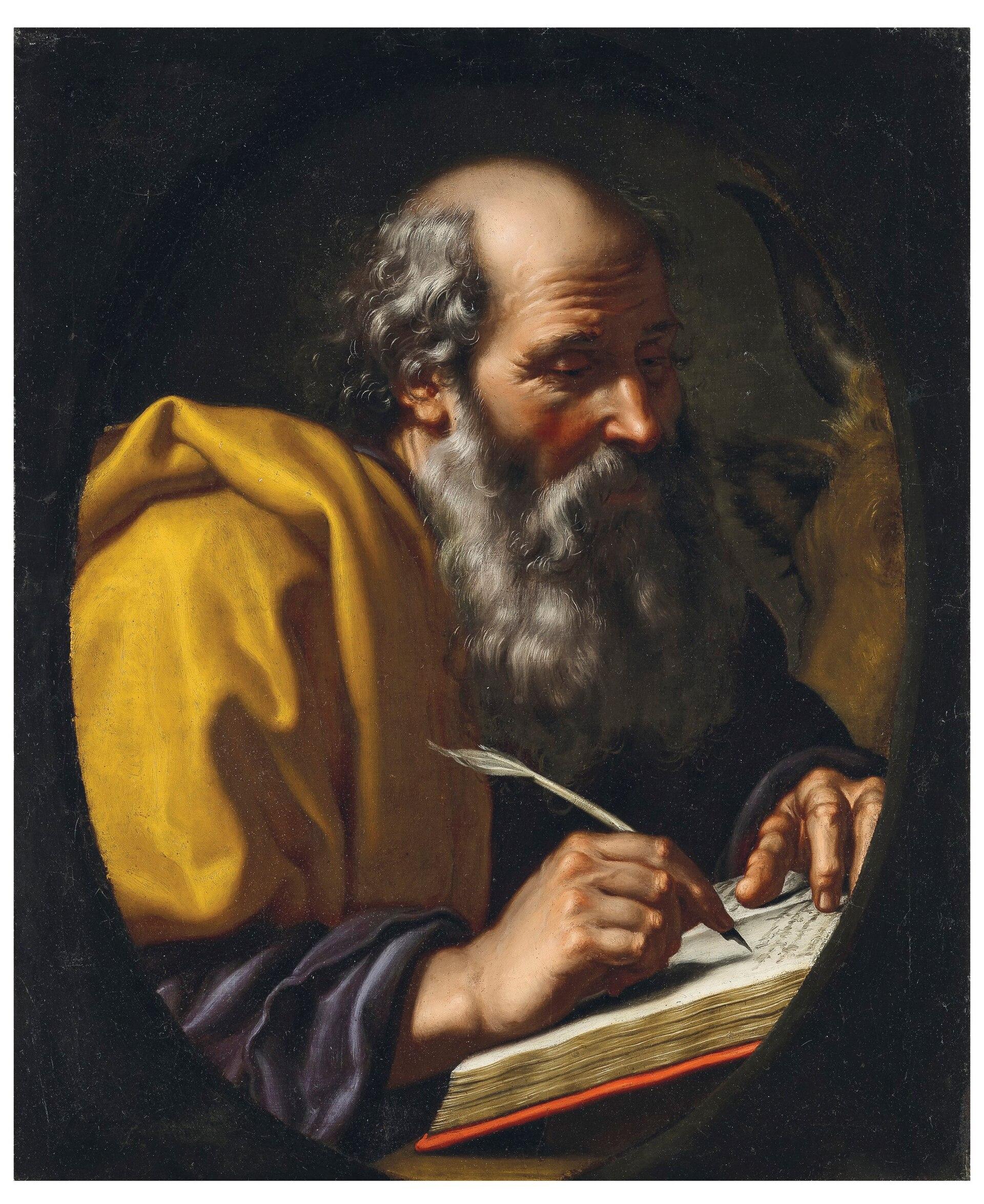 Saint Luke — Ottavio Vannini