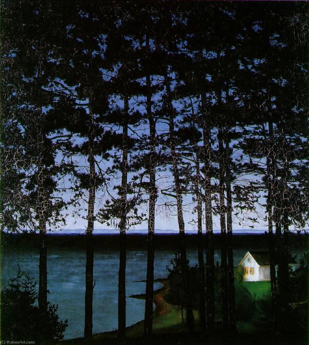 Fiskerens Stue — Harald Oskar Sohlberg