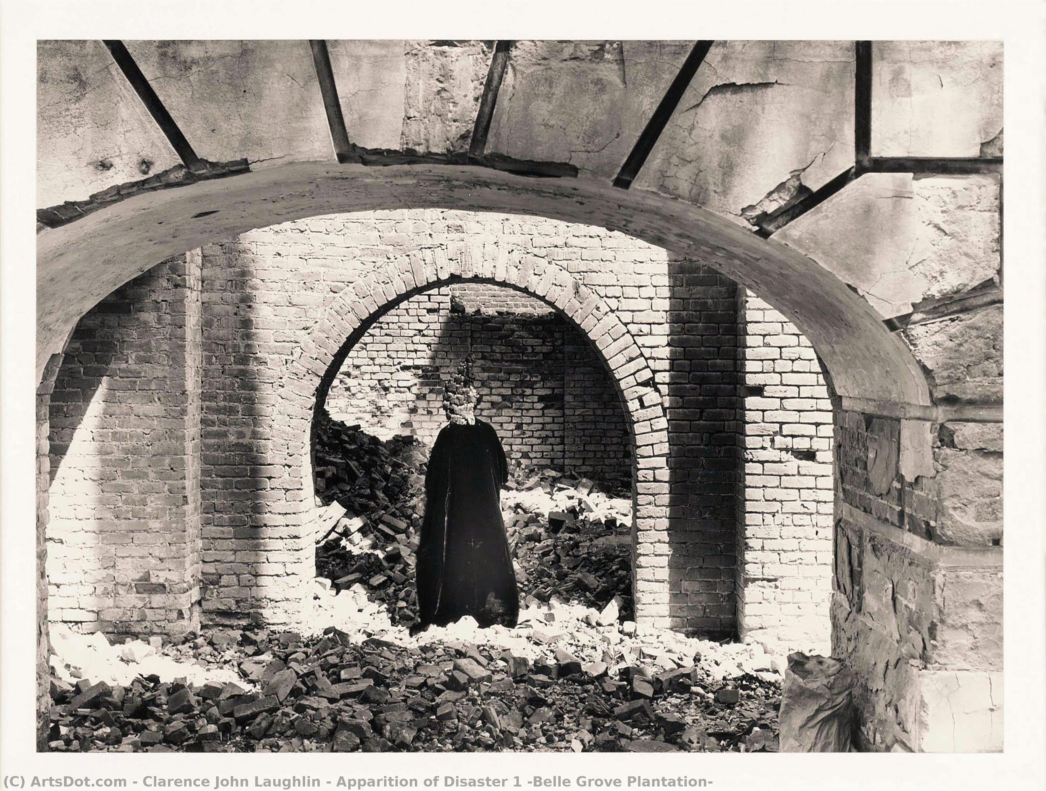 Apparition Of Disaster 1 (belle Grove Plantation) — Clarence John Laughlin