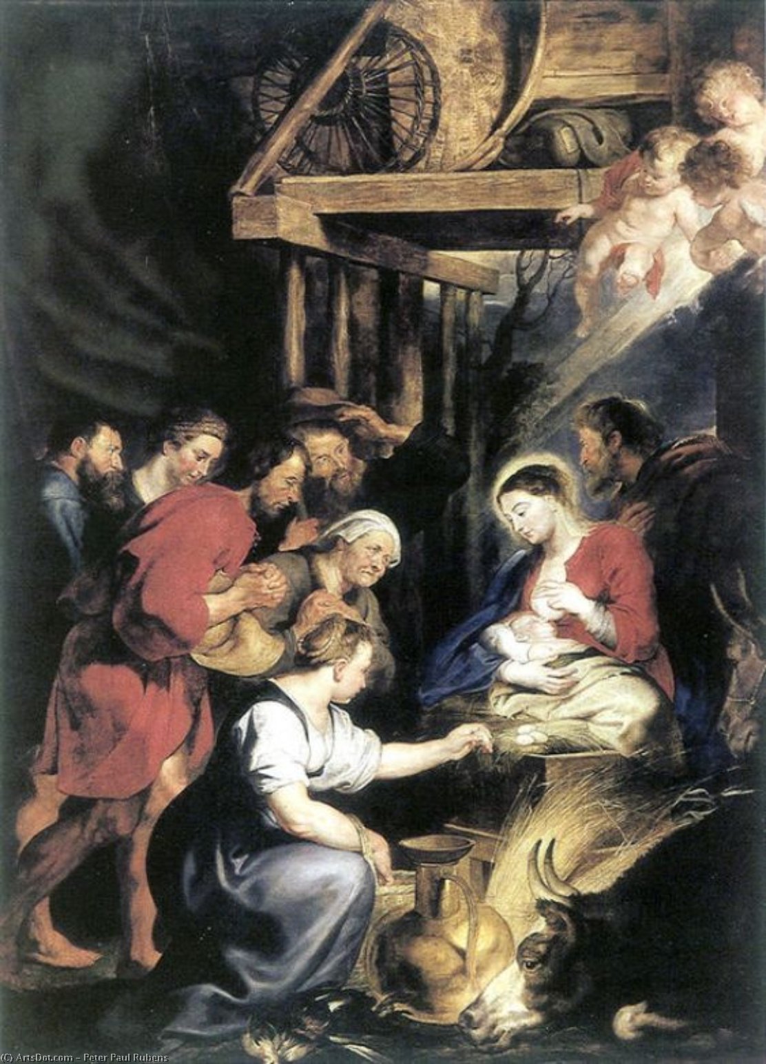 Adoration Of The Shepherds — Peter Paul Rubens