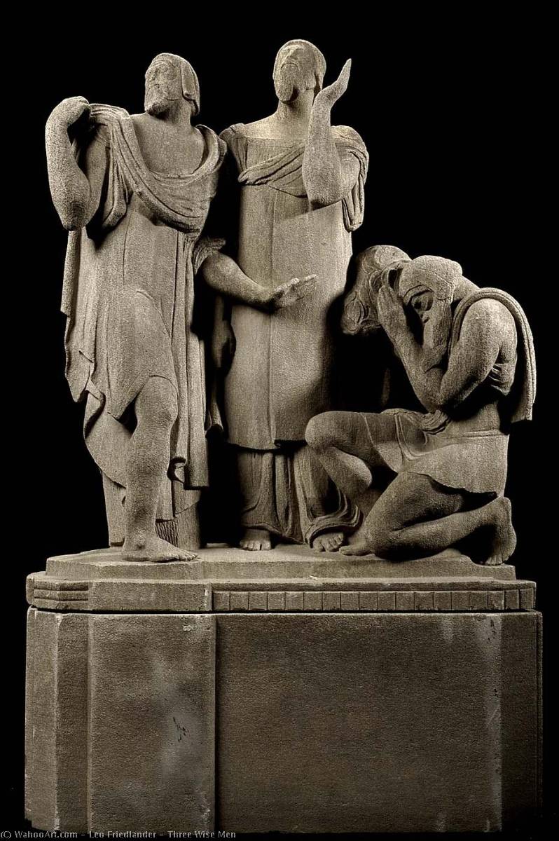 Three Wise Men — Leo Friedlander