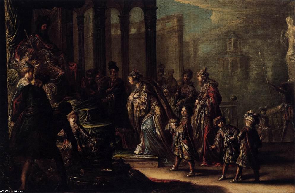 Esther Before Ahasuerus — Claude Vignon