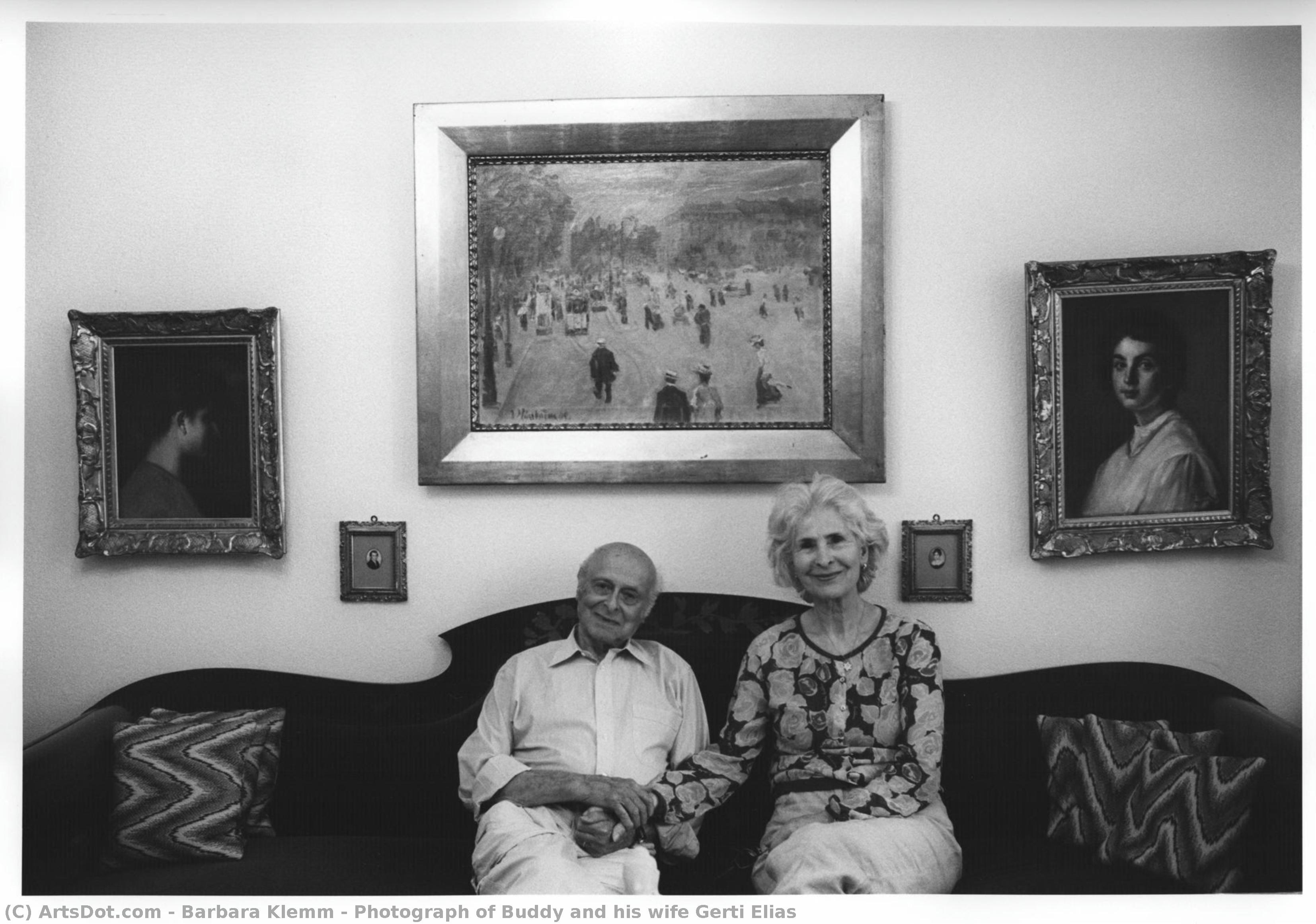 Photograph Of Buddy And His Wife Gerti Elias — Barbara Klemm
