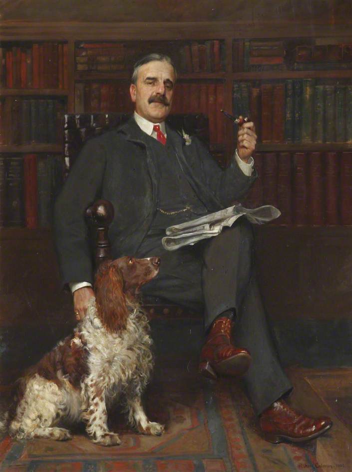 Sir Heath Harrison (1857–1934), Bt, Commoner, Honorary Fellow (1926), Benefactor — William Frank Calderon