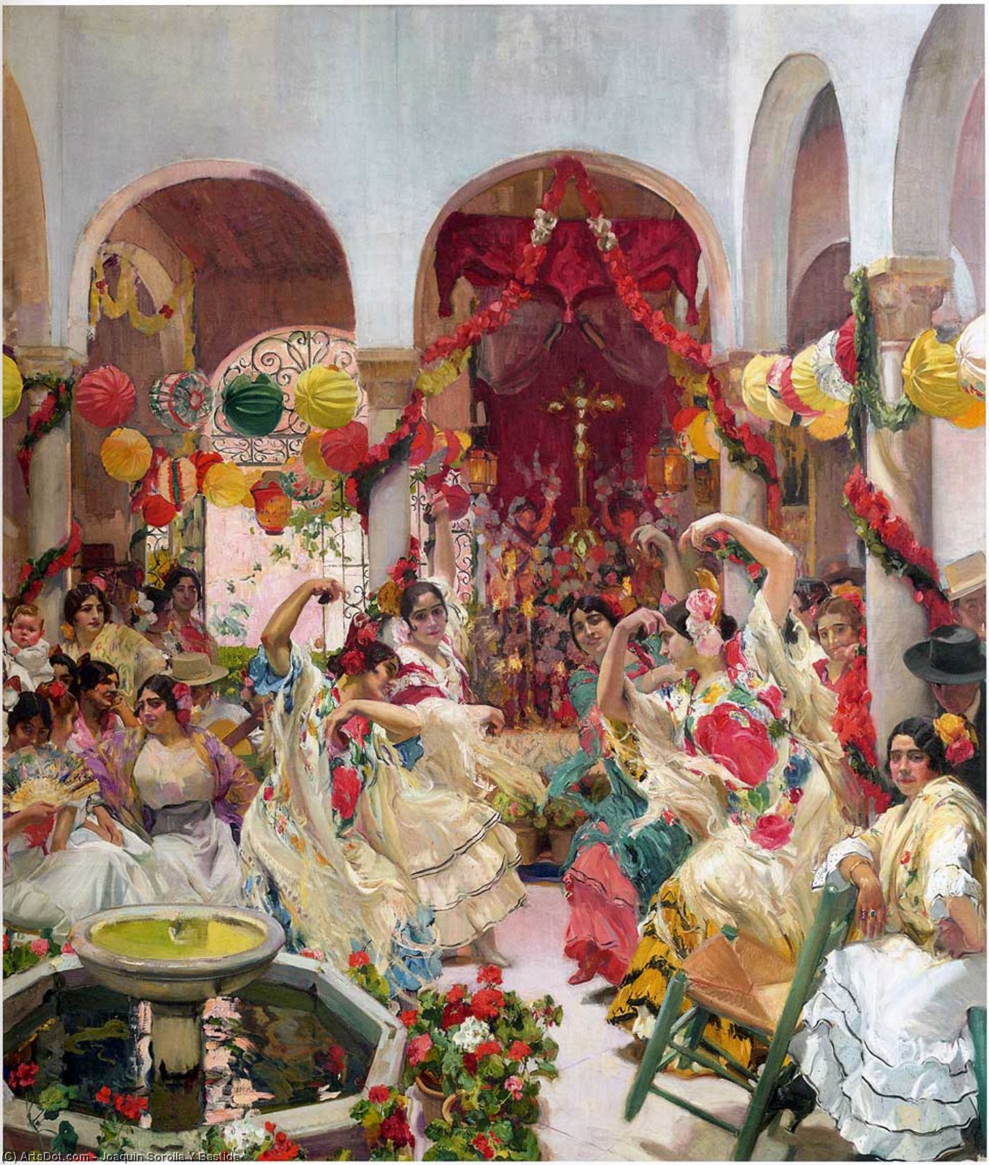Seville, The Dance — Joaquín Sorolla Y Bastida